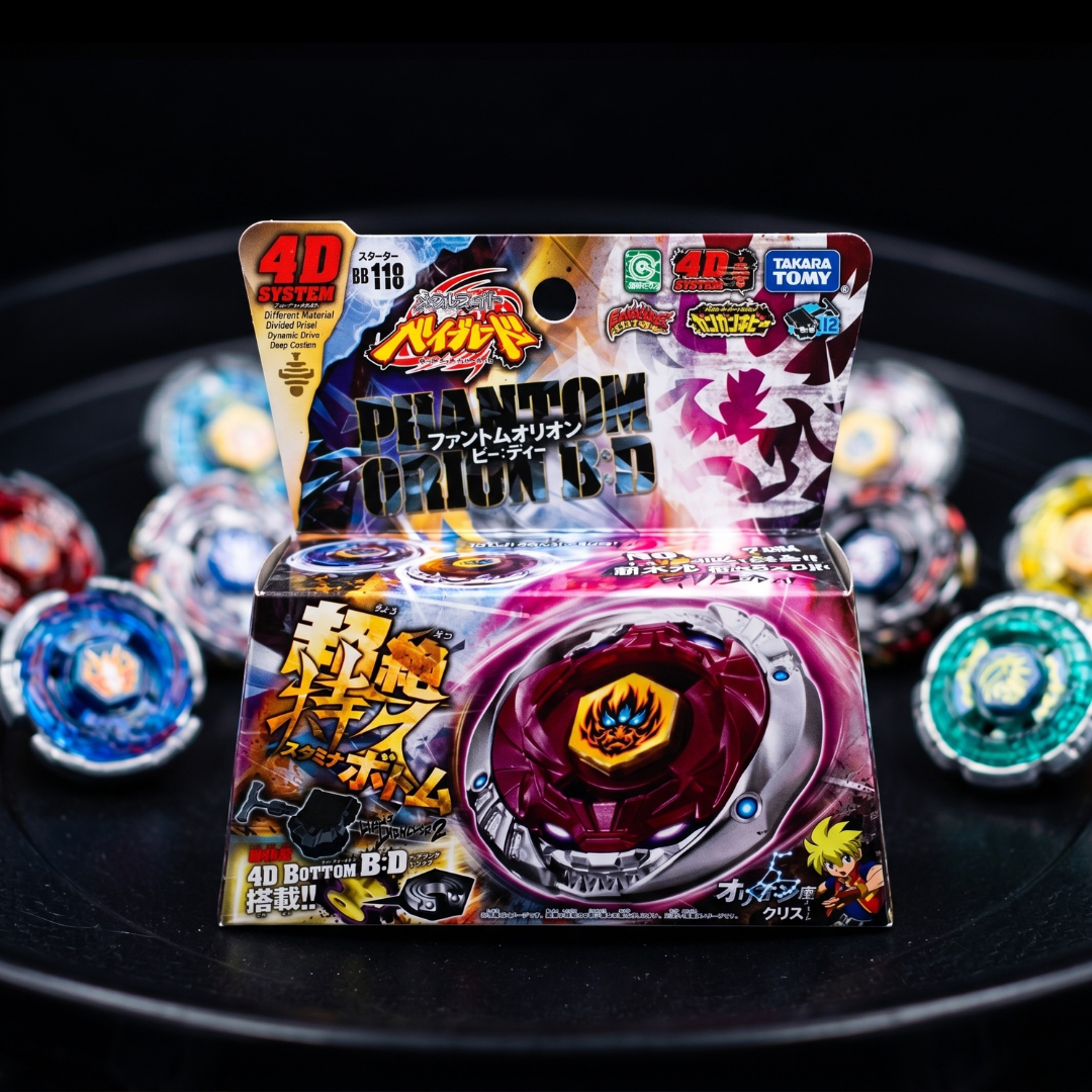 Phantom Orion B:D de BeyBlade Metal Fusion [BeyBlade Original] [TAKARA TOMY]