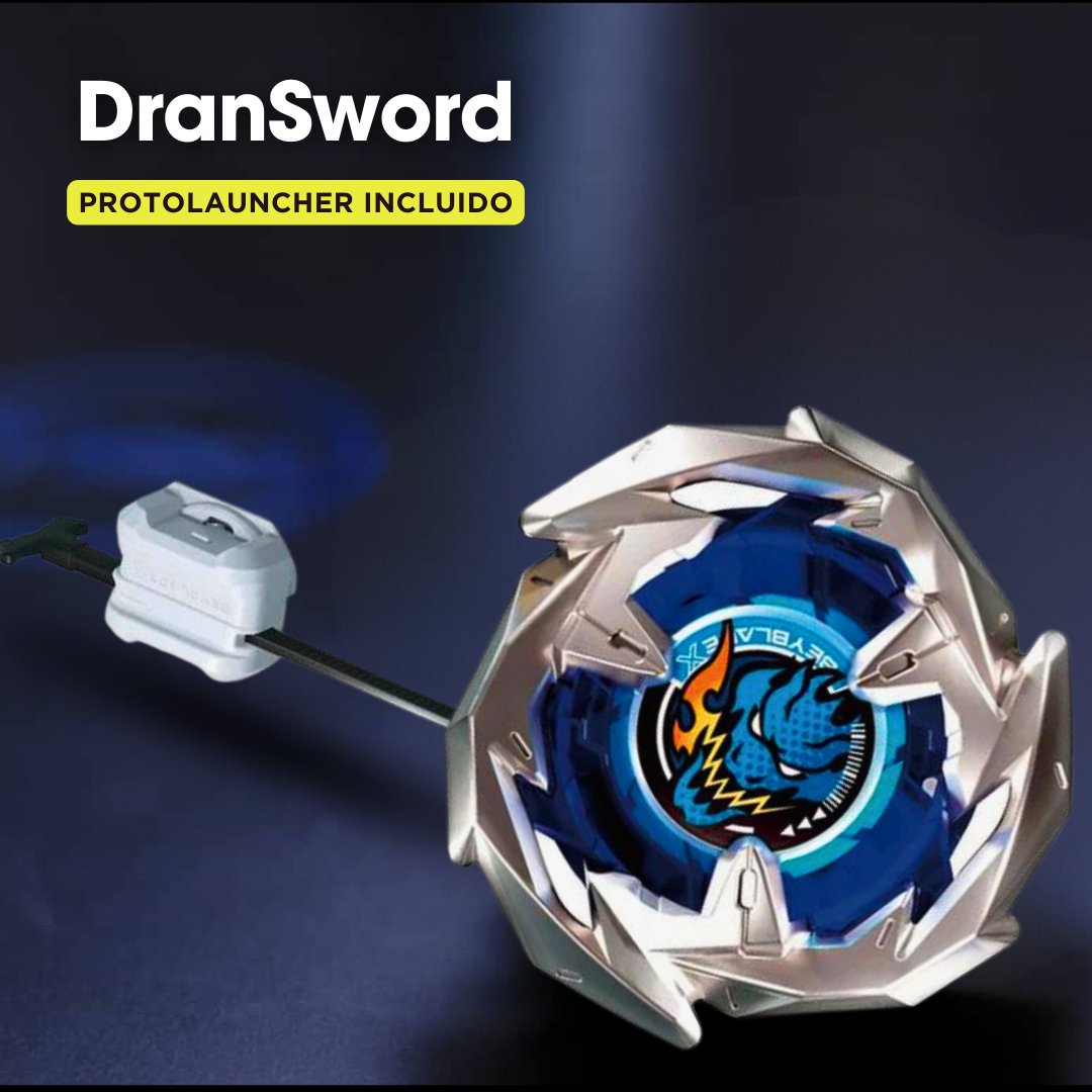 BX - 22 Dransword 3 - 60F (Versión Económica con Protolauncher) [BeyBlade Original] (Pre - Venta Diciembre) - BeyClub Shop