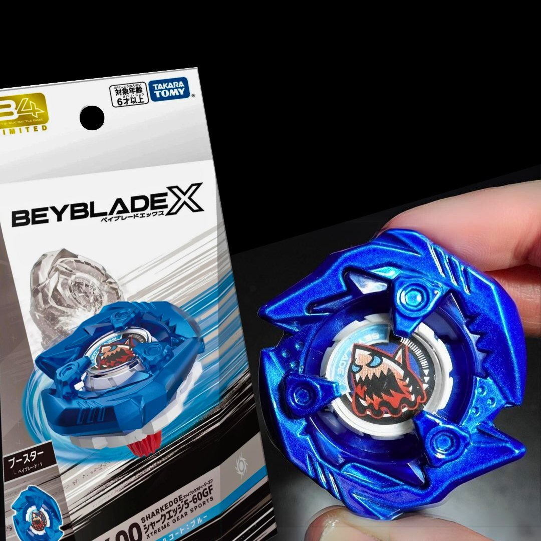 BX - 00 Blue Shark Edge 5 - 60 F (Edición Exclusiva) - BeyClub Shop