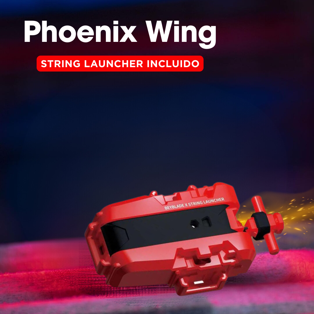 BX-23 Phoenix Wing 9-60GF Beyblade X + Lanzador de Cuerda Incluido [BeyBlade Takara Tomy]