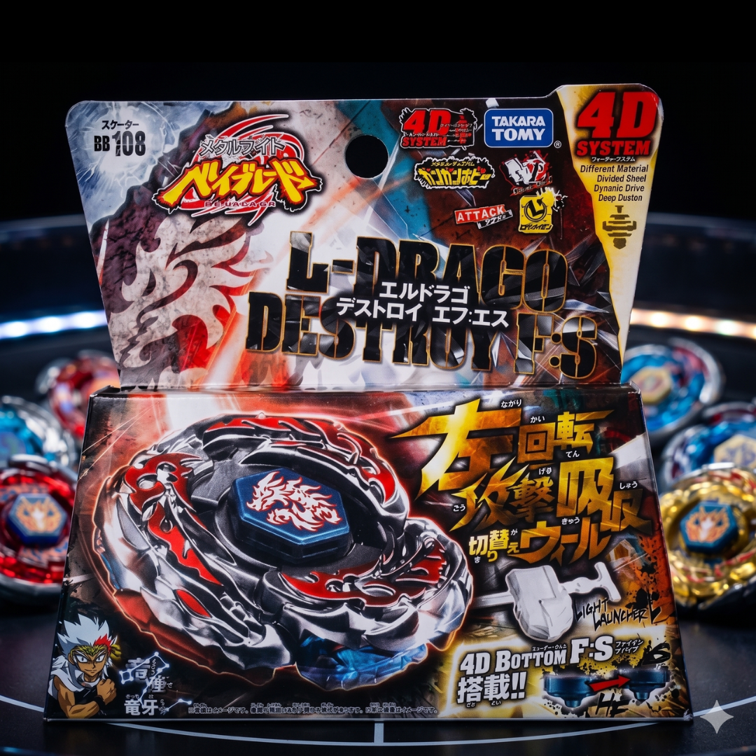 BB-108 L-DRAGO DESTROY F:S [BeyBlade Metal Fusion Original] [TAKARA TOMY]