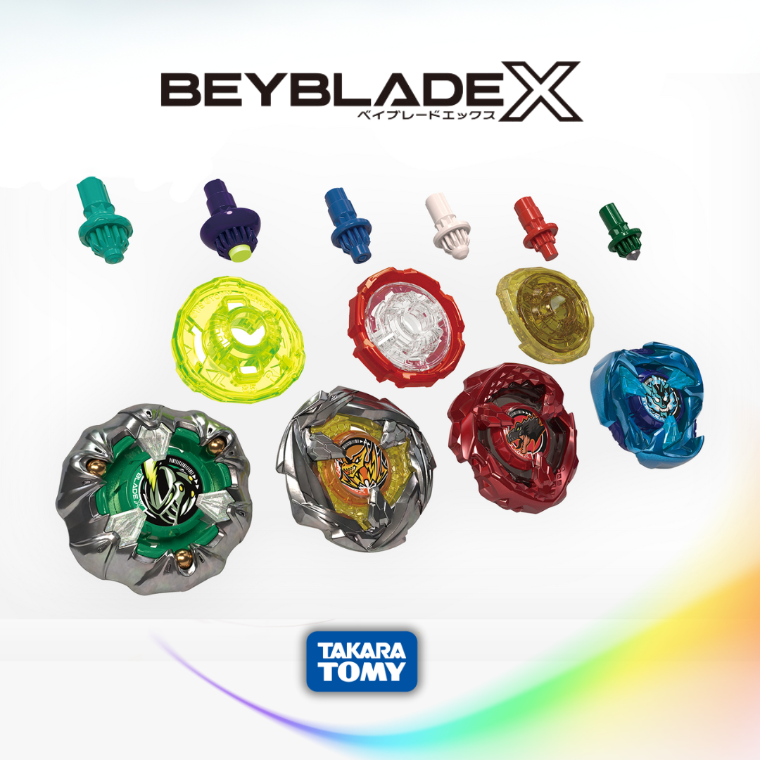 UX-10 - Set U [13 Piezas con Metal Coat Exclusivos de BeyBlade X]