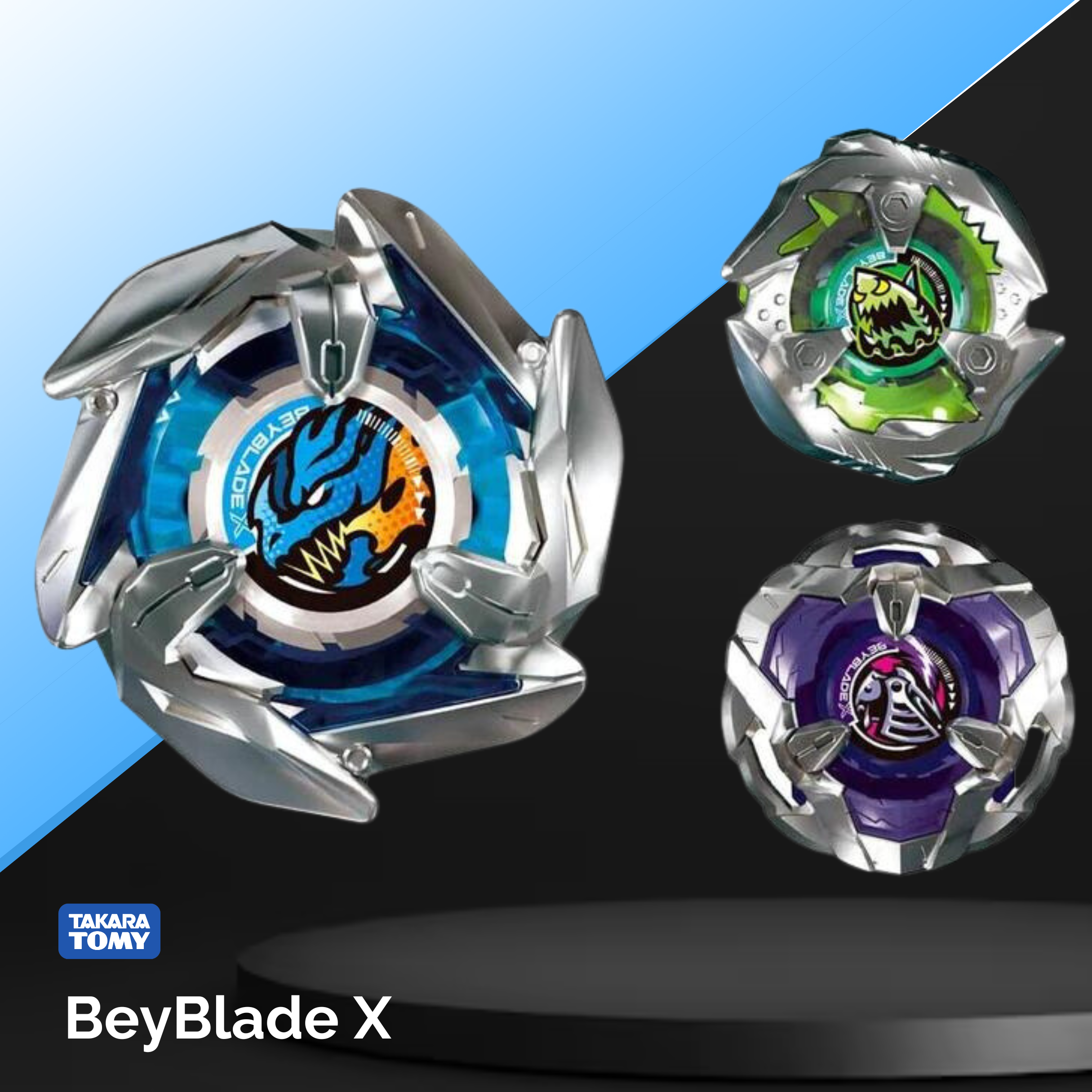 BX-20 Dran Dagger: Set de 3 BeyBlade X (Takara Tomy)