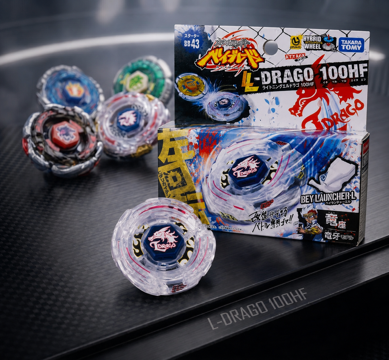 BB-43 L-DRAGO 100HF [BeyBlade Metal Fusion Original] [TAKARA TOMY]