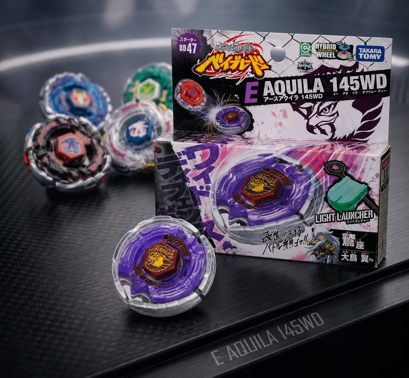 BB47 E-AQUILA 145WD [BeyBlade Metal Fusion Original] [TAKARA TOMY]