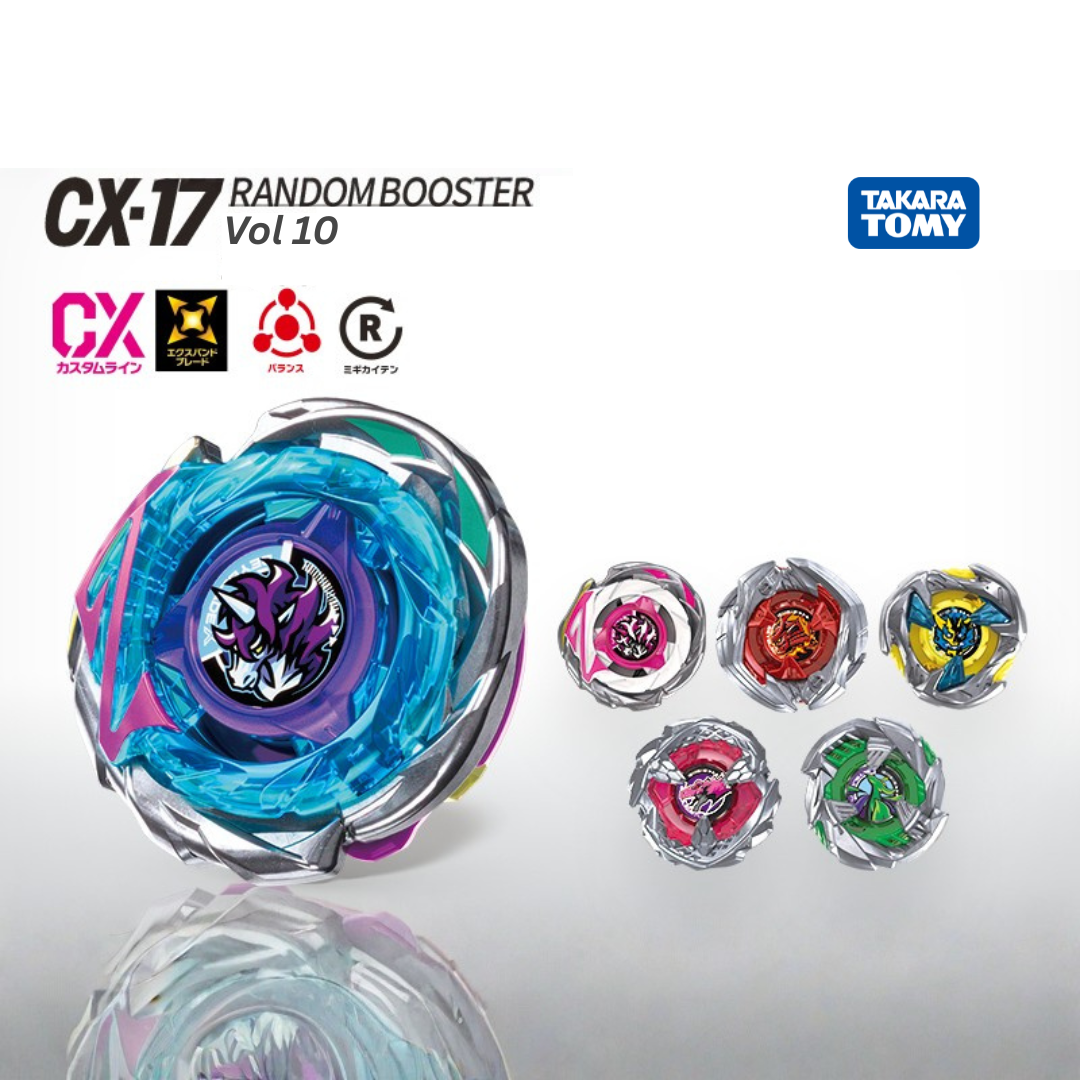 CX-17 Random Booster-10 Unicorn Delta Aleatorio Takara Tomy Beyblade X ...