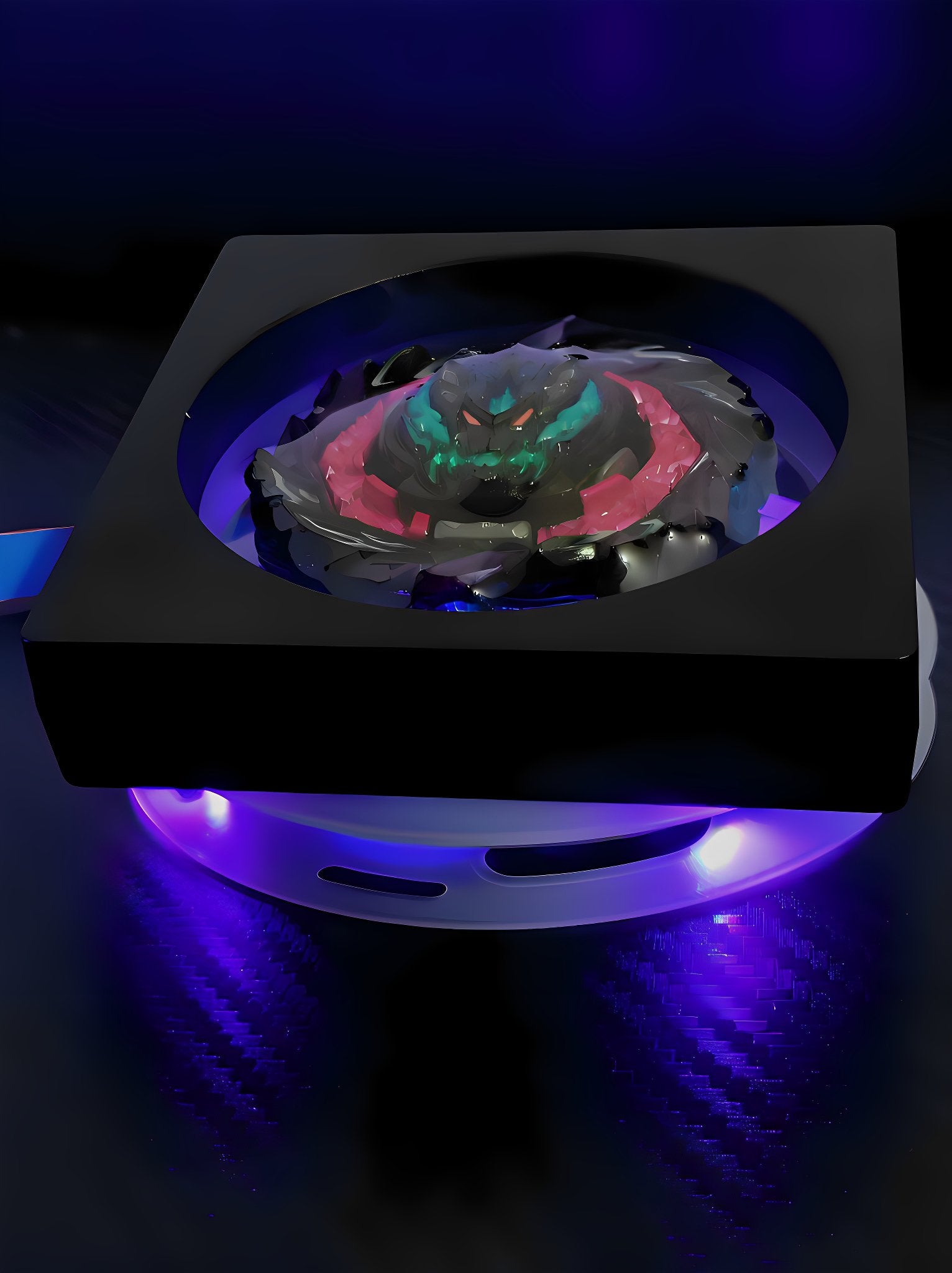 (TOP 1: BeyBlade Más Fuertes) Roar Bahamut Giga Moment - 10 Edición Limitada + Expositor 3D - Film de Regalo[BeyBlade Original] - BeyClub Shop