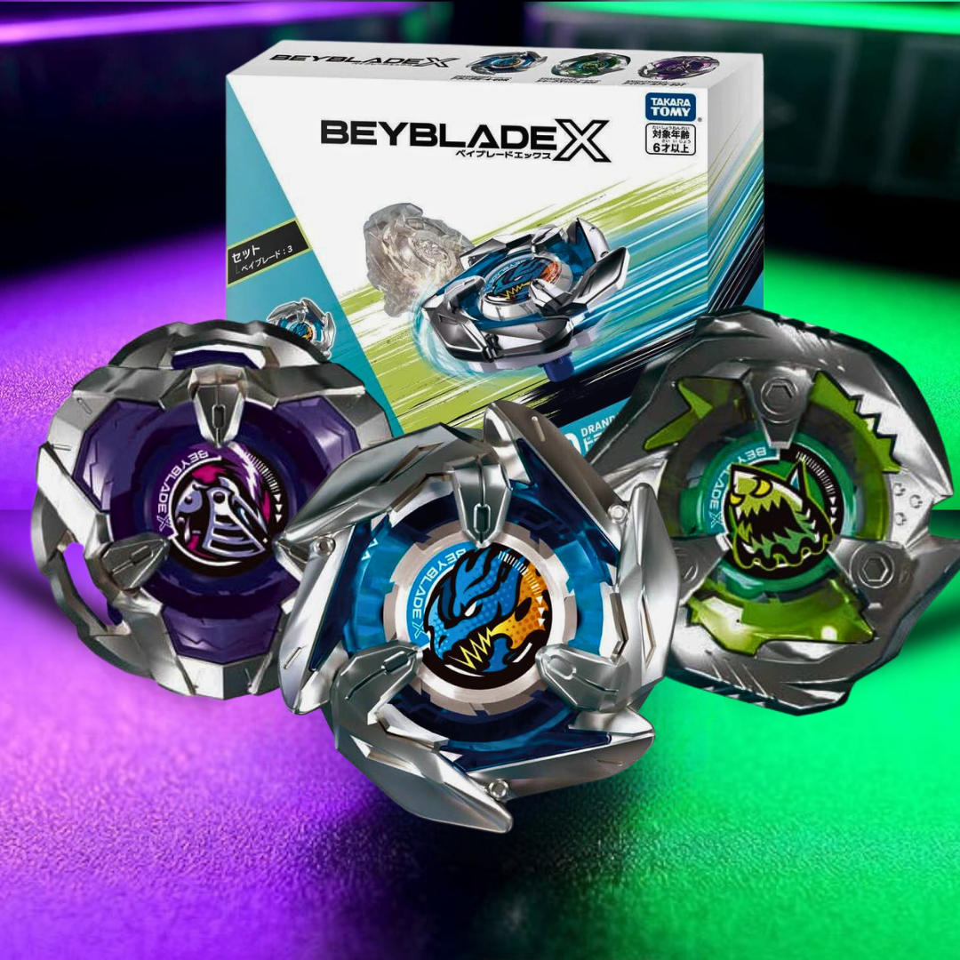 BX-20 Dran Dagger: Set de 3 BeyBlade X (Takara Tomy)