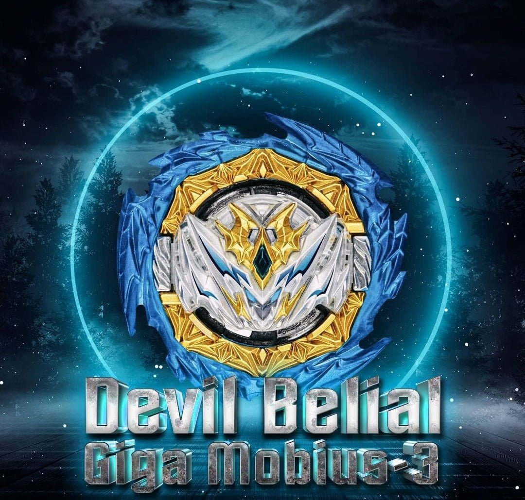 Devil Belial Giga Mobius-3 - BeyBlade Takara Tomy