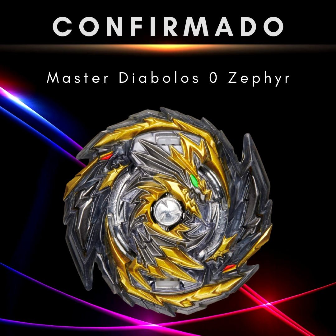 Master Diabolos 0 Zephyr - BeyBlade Takara Tomy