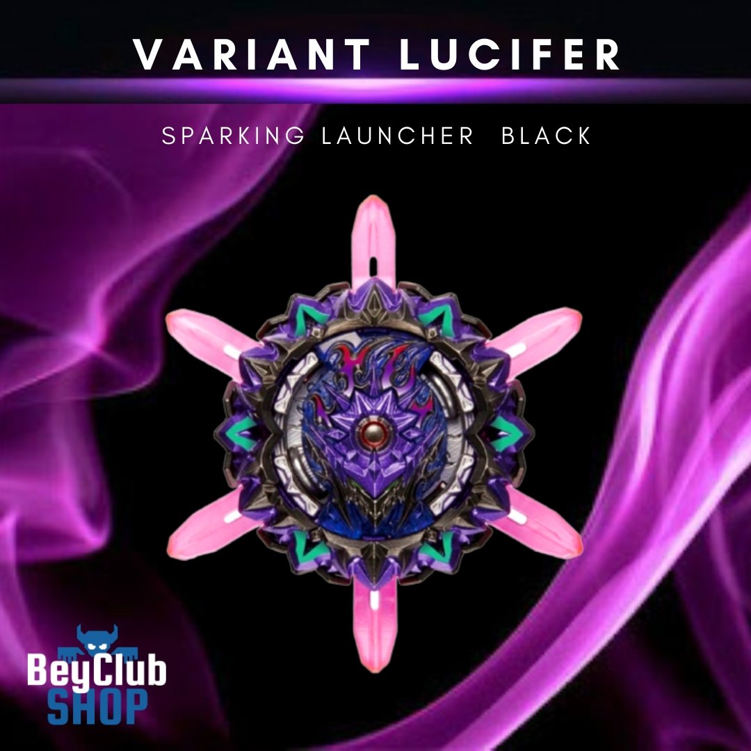 Variant Lucifer Mobius 2D/BlackLauncher . - BeyBlade Takara Tomy